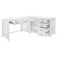 4522WH*3 - 3pc Corner Desk (Desk+Corner+Credenza)