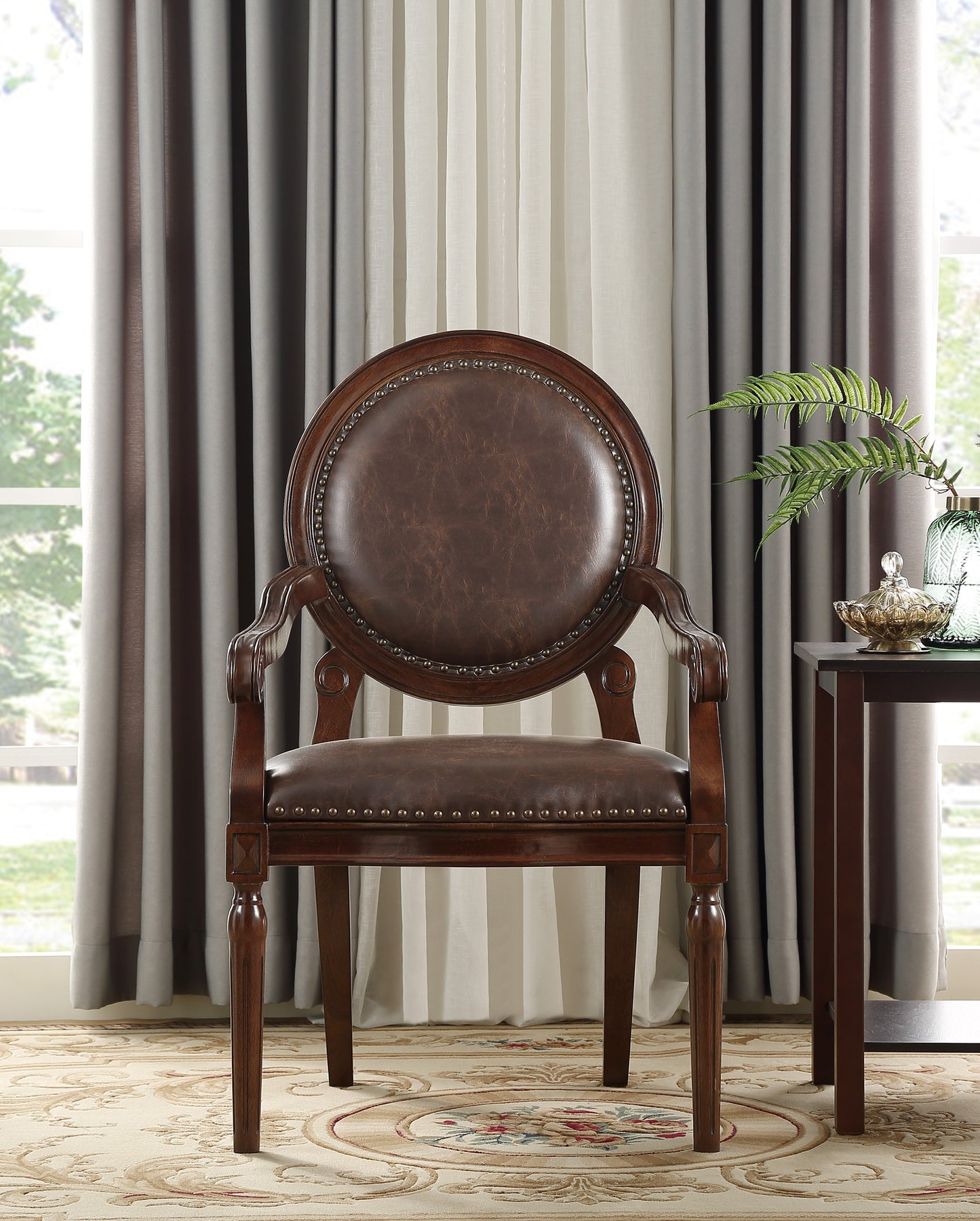 4524DBR - Desk Chair