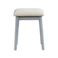4565GY - Vanity Dresser with Mirror and Stool