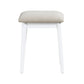 4565WH - Vanity Dresser with Mirror and Stool
