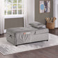 4615-F4 - Lift Top Storage Bench with Pull-out Bed