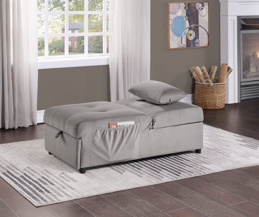 4615-F4 - Lift Top Storage Bench with Pull-out Bed