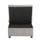 4615-F4 - Lift Top Storage Bench with Pull-out Bed