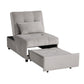4615-F4 - Lift Top Storage Bench with Pull-out Bed