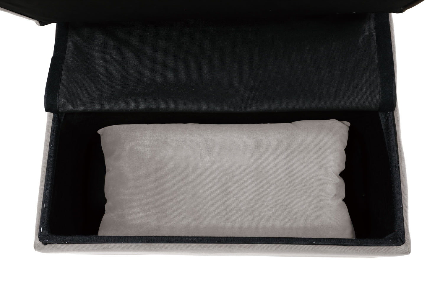 4615-F4 - Lift Top Storage Bench with Pull-out Bed