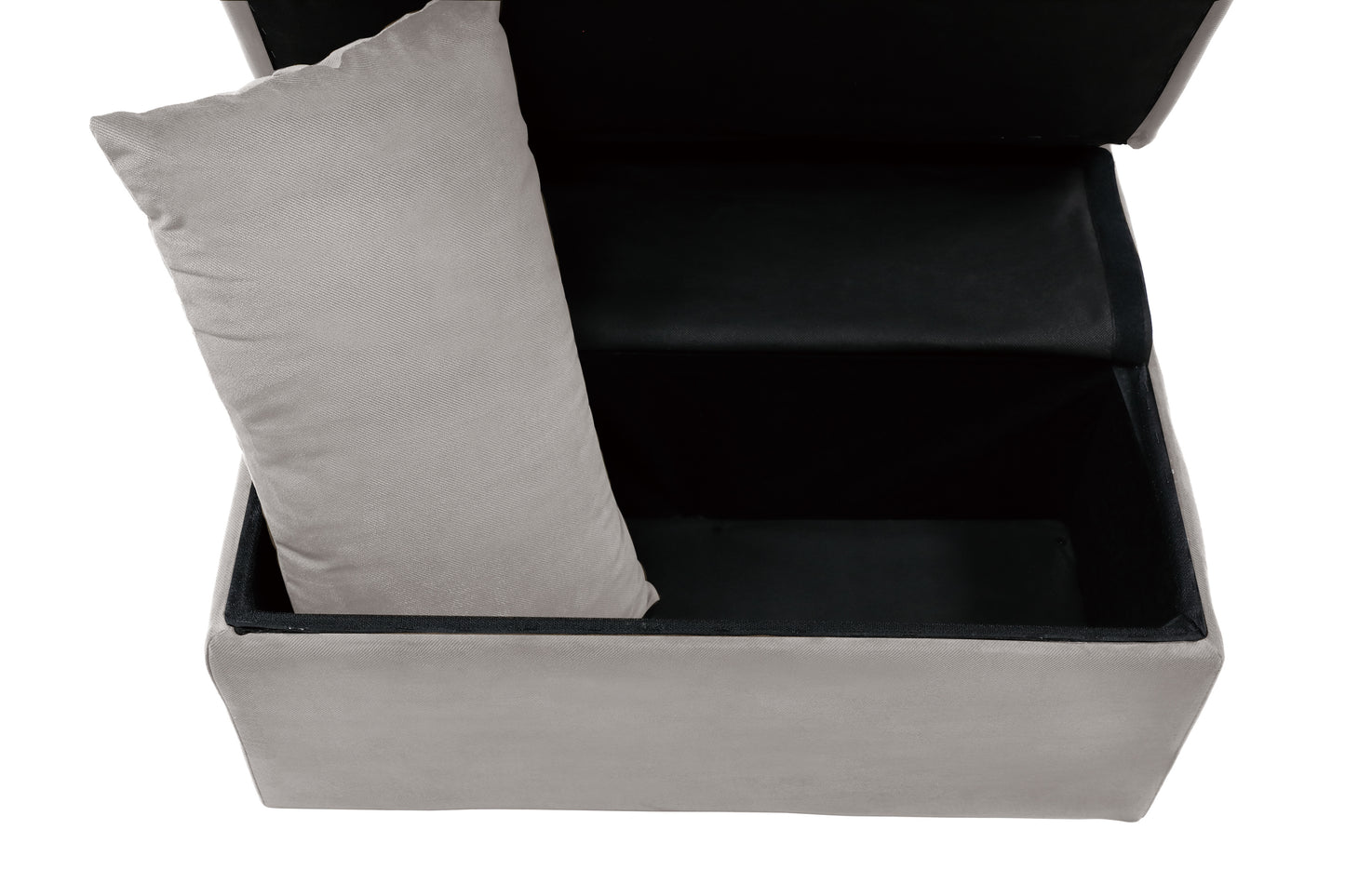 4615-F4 - Lift Top Storage Bench with Pull-out Bed