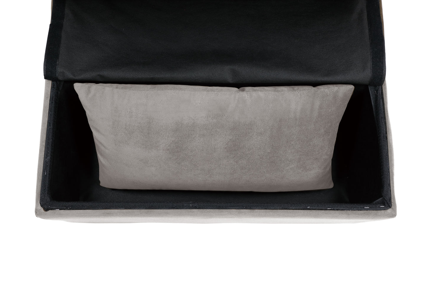 4615-F4 - Lift Top Storage Bench with Pull-out Bed