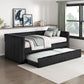4655BLK* - (2) Daybed with Trundle