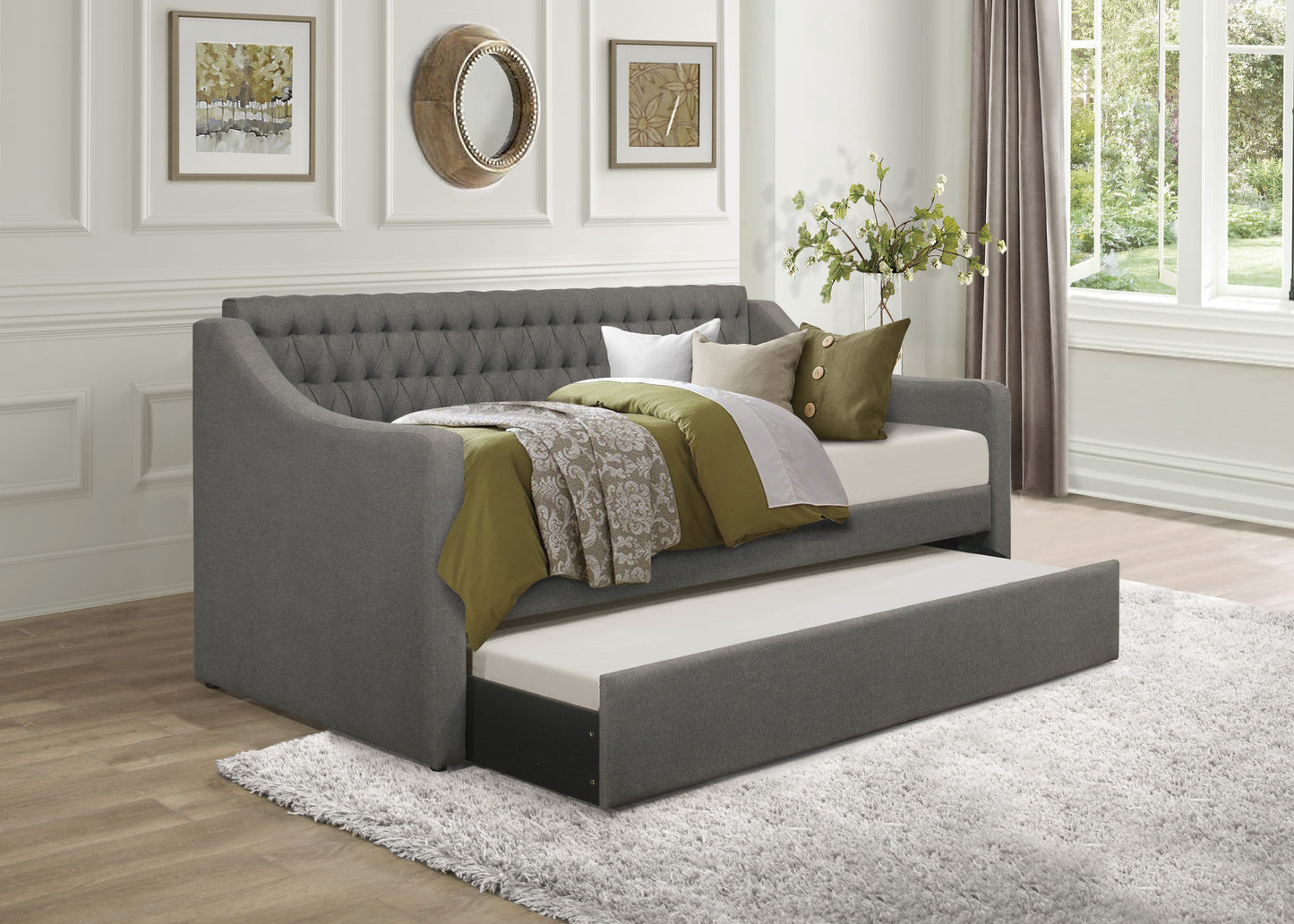 4866DG* - (2) Daybed with Trundle