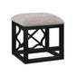 4998BLK - 3-Piece Pack Desks with Stool Set