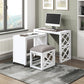 4998WHT - 3-Piece Pack Desks with Stool Set