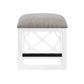 4998WHT - 3-Piece Pack Desks with Stool Set