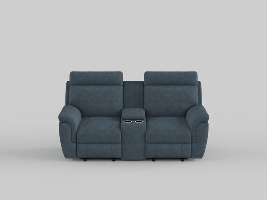 9301GRY*2 - 2pc Set: Sofa, Love