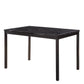 2601BK-48 - Dining Table, Faux Marble Top
