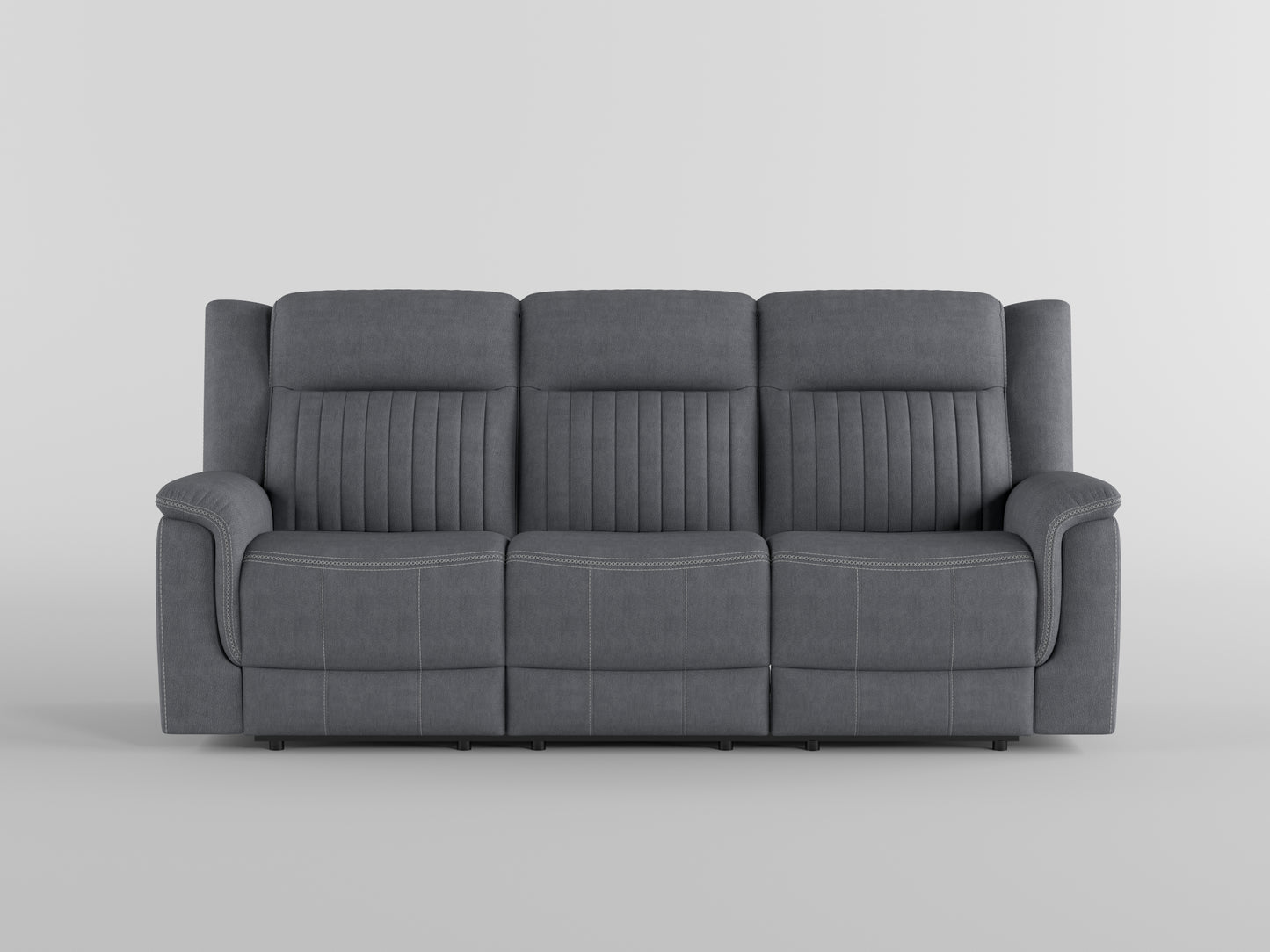 9646GY-3 - Double Reclining Sofa