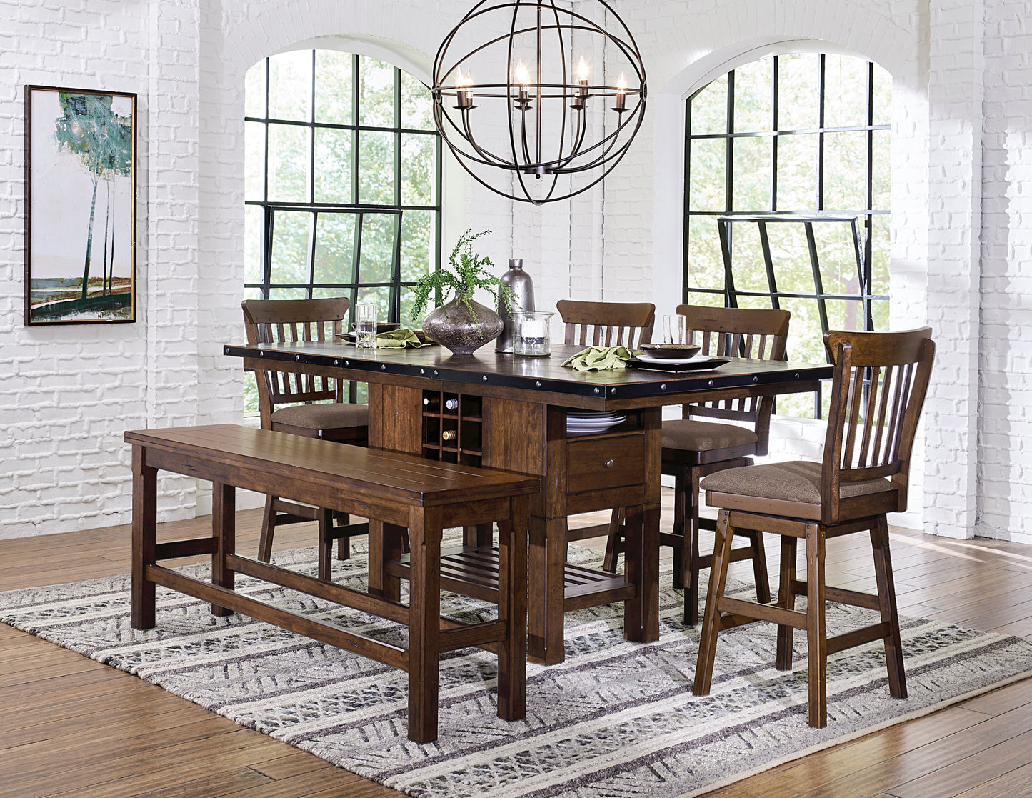 5400-24SW - Swivel Counter Height Chair