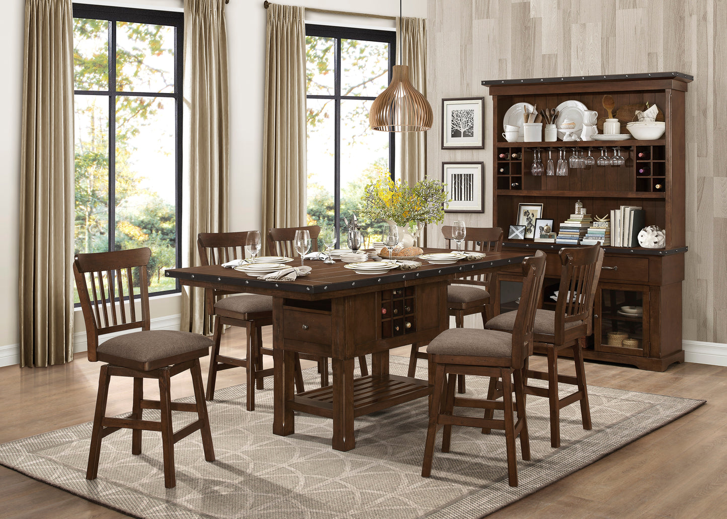 5400-24SW - Swivel Counter Height Chair