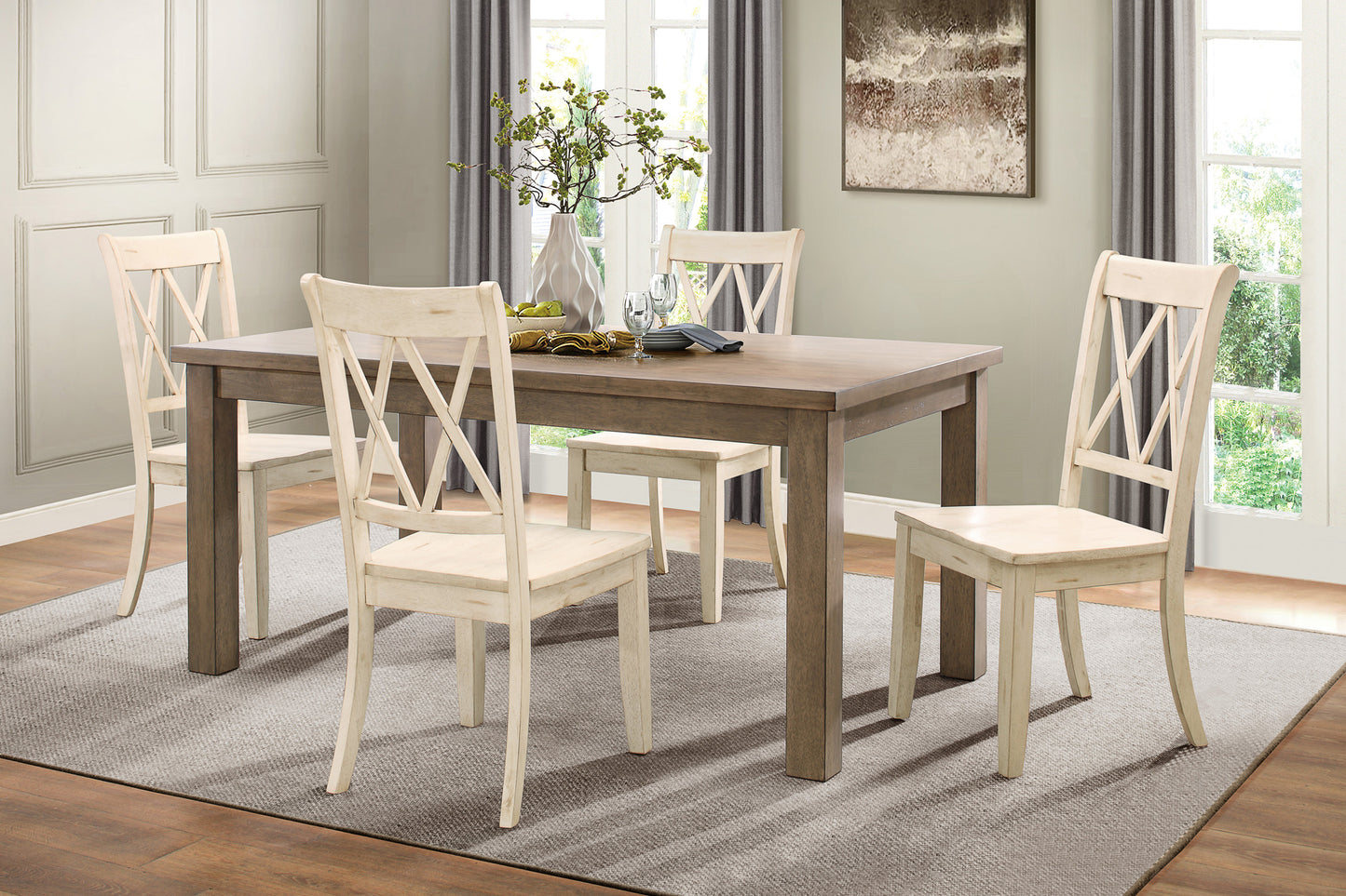 5516WTS - Side Chair, White