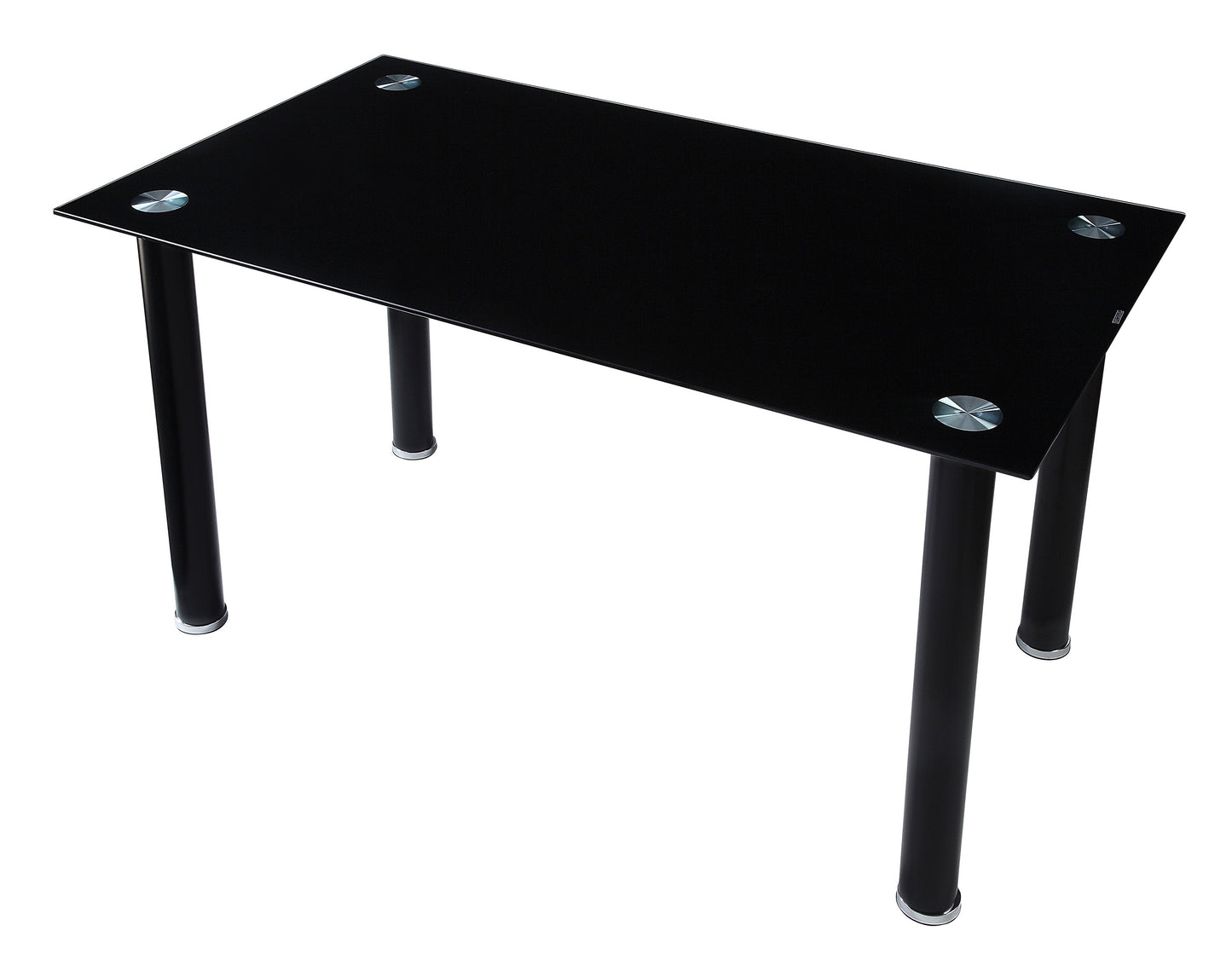 5538BK* - (2)Dining Table, Glass Top