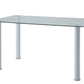 5538W* - (2)Dining Table, Glass Top