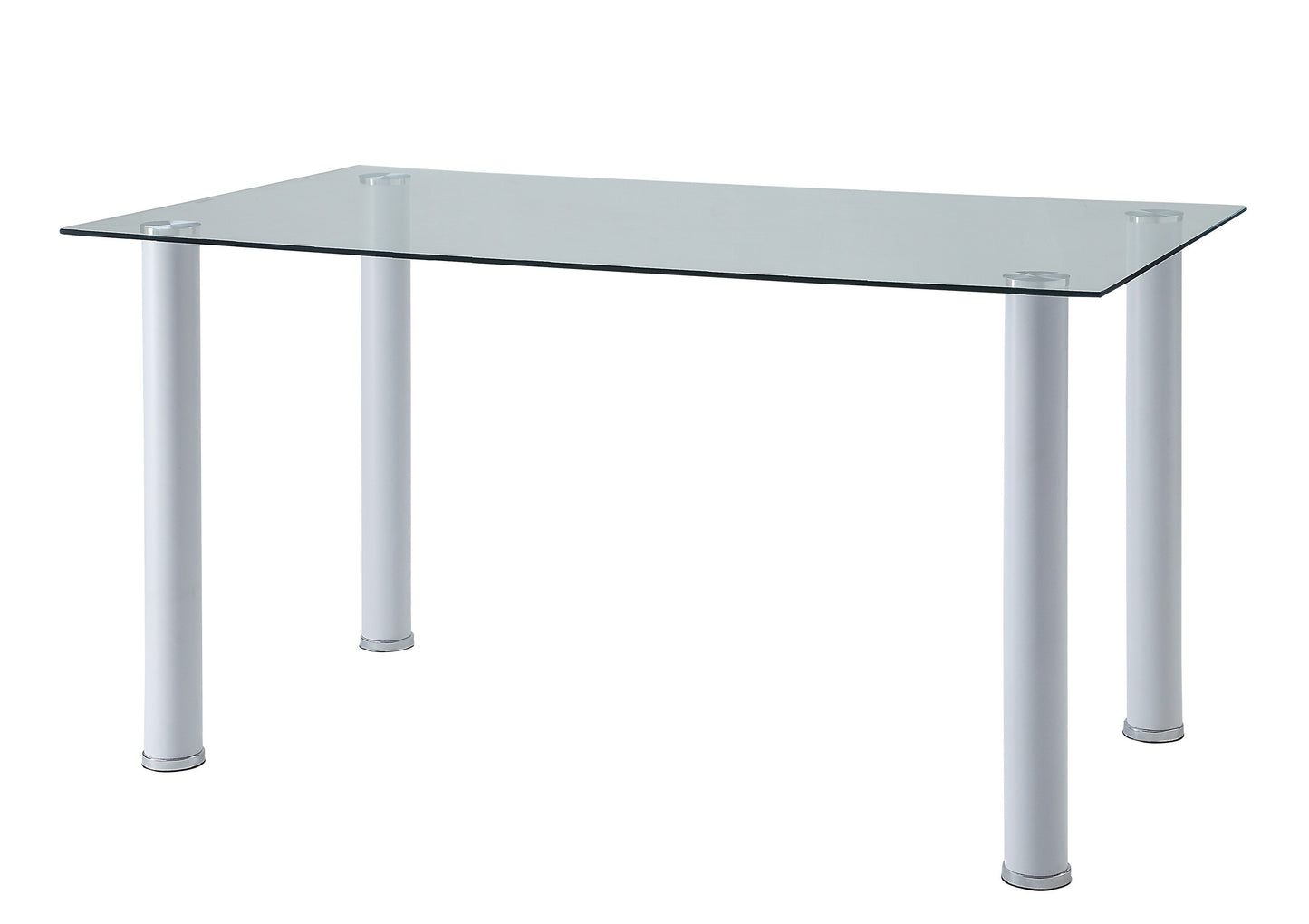 5538W* - (2)Dining Table, Glass Top