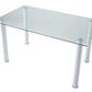 5538W* - (2)Dining Table, Glass Top