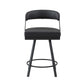 5565-24BK - Swivel Counter Height Chair
