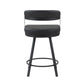 5565-24BK - Swivel Counter Height Chair