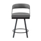 5565-24GY - Swivel Counter Height Chair