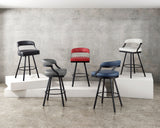 5565-29BK - Swivel Pub Height Chair