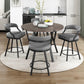 5565-24GY - Swivel Counter Height Chair
