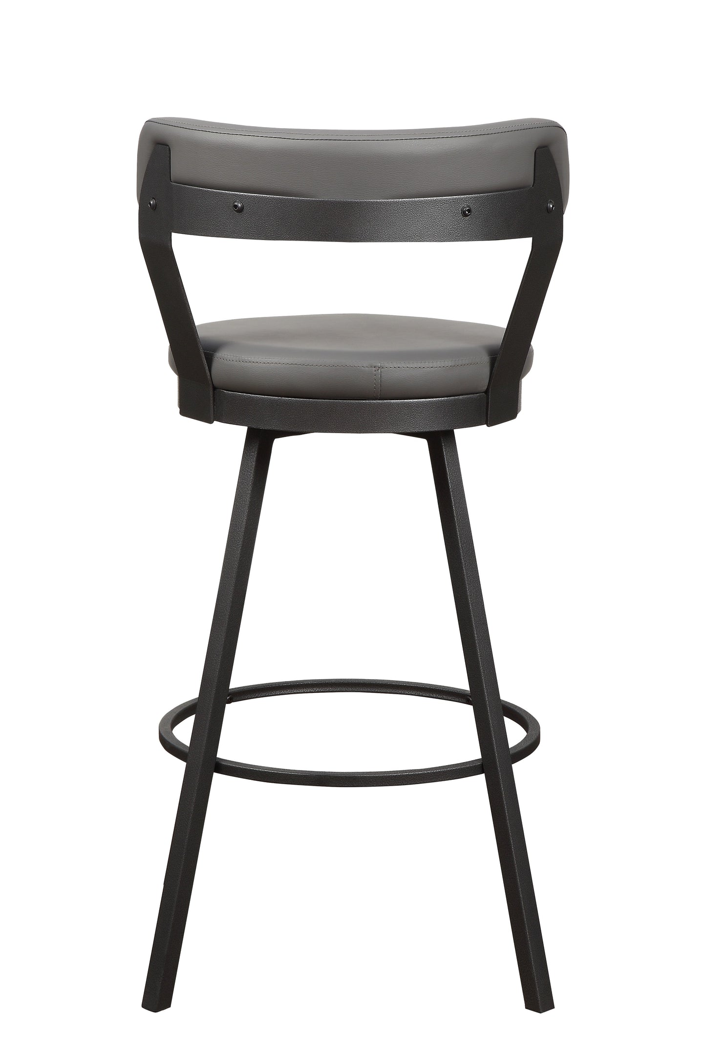 5566-29GY - Swivel Pub Height  Chair, Gray