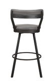 5566-29GY - Swivel Pub Height  Chair, Gray