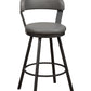 5566-29GY - Swivel Pub Height  Chair, Gray