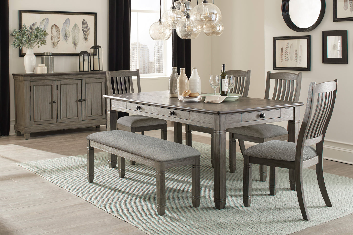5627GY-72 - Dining Table