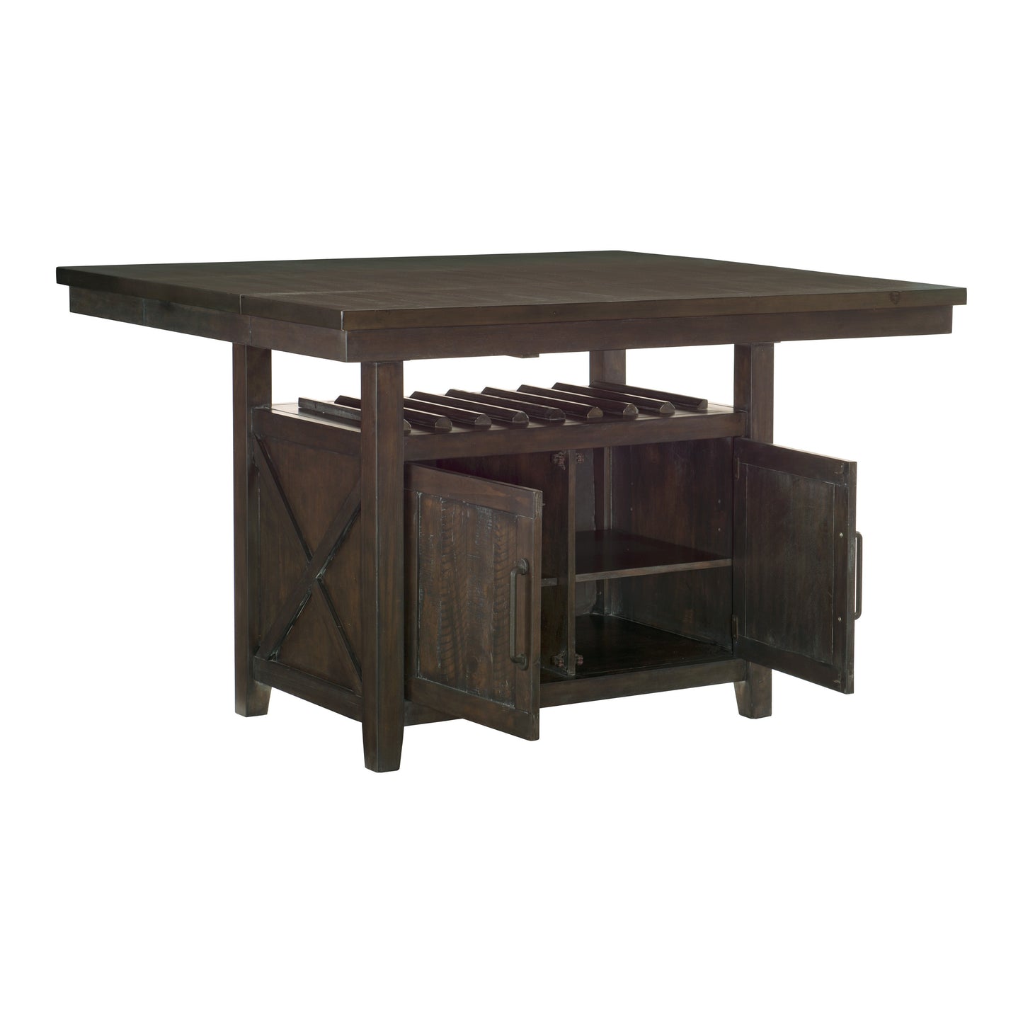 5655-36* - (2)Counter Height Table with Storage Base