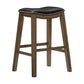 5682BLK-29 - 29 Pub Height Stool, Black