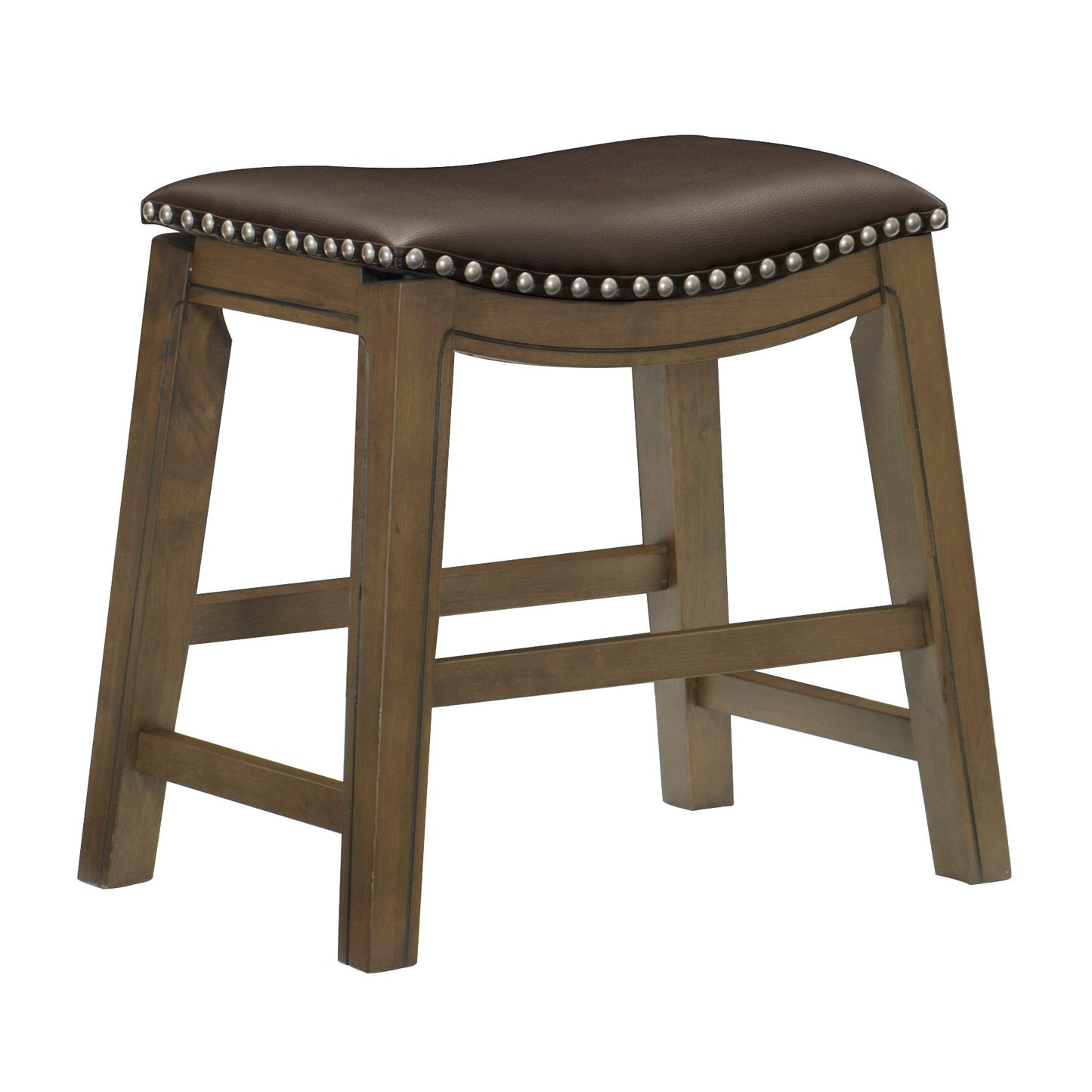 5682BRW-18 - 18 Dining Stool, Brown