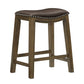 5682BRW-24 - 24 Counter Height Stool, Brown