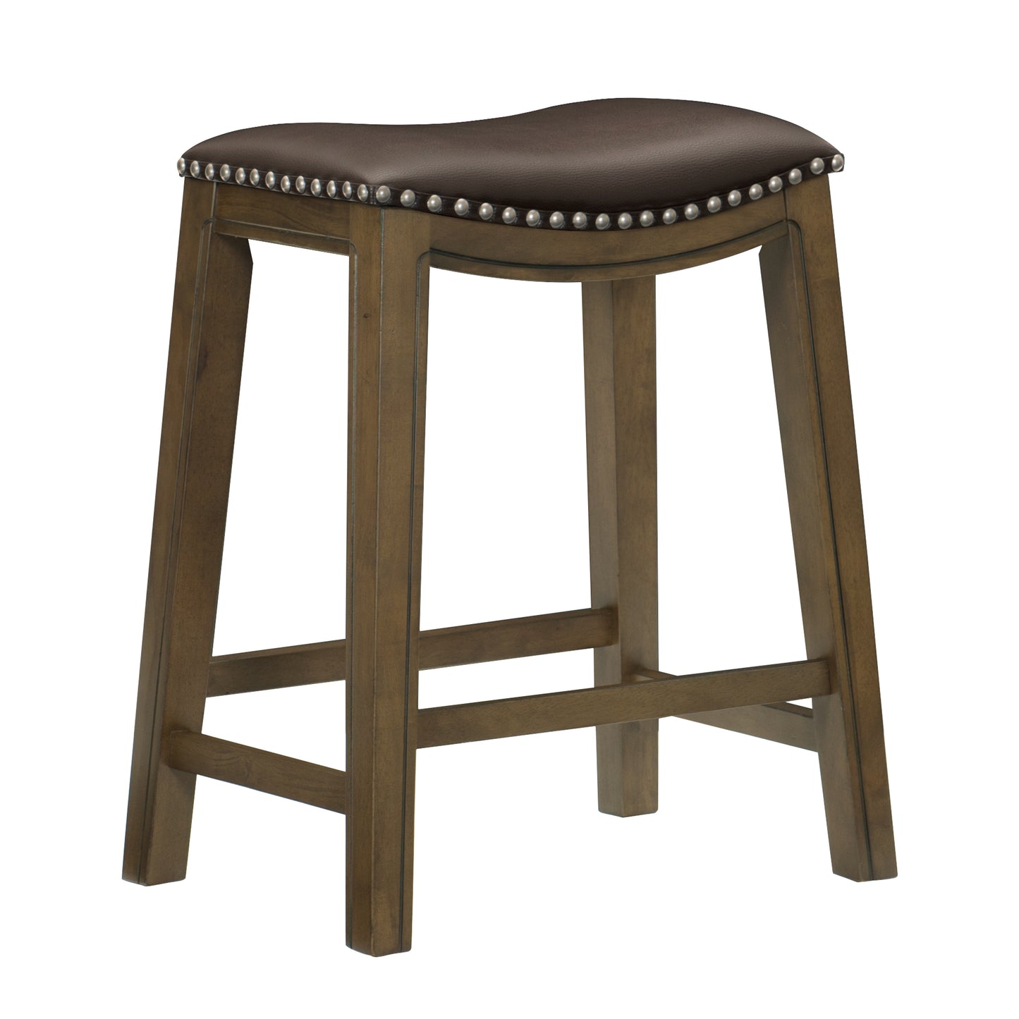5682BRW-24 - 24 Counter Height Stool, Brown