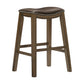 5682BRW-29 - 29 Pub Height Stool, Brown