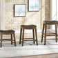 5682BRW-29 - 29 Pub Height Stool, Brown