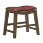 5682RED-18 - 18 Dining Stool, Red