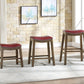 5682RED-24 - 24 Counter Height Stool, Red