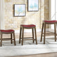5682RED-29 - 29 Pub Height Stool, Red