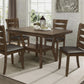 5712-54* - (2) Dining Table w/18" Butterfly Leaf, Mindy Veneer