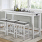 5713WT - 4-Piece Pack Counter Height Set