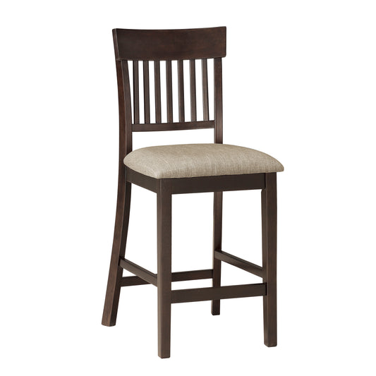 5716-24S1 - Counter Height Chair, Slat Back
