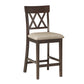 5716-24S2 - Counter Height Chair, Double X Back