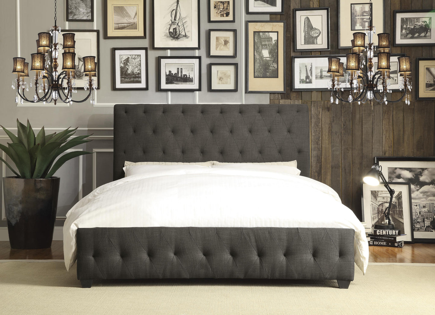 5789KN-1CK* - (2)California King Sleigh Bed